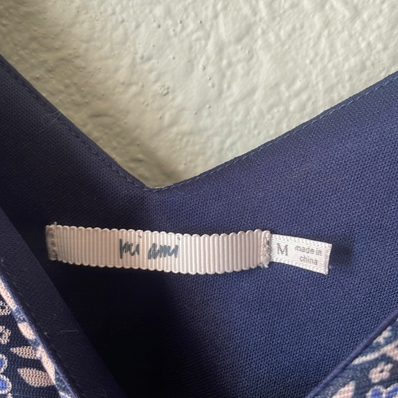 Mi Ami cropped sheer floral printed blouse with sheer sleeves - Picture 4 of 6